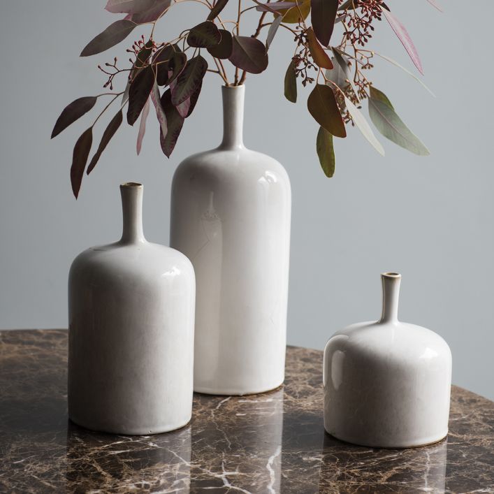 Ghedi Vormark Set of 3 Ornaments Natural — SantoLusso®