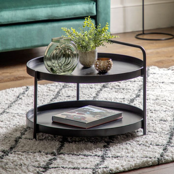 Ghedi Xuxa Coffee Table Black — SantoLusso®