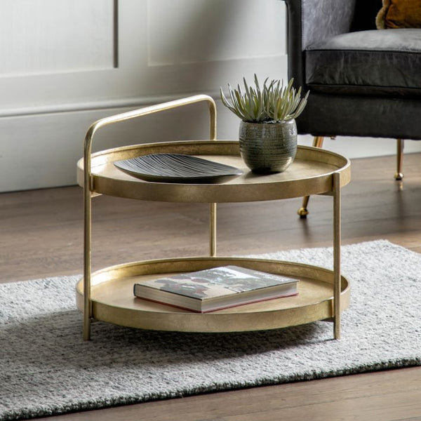 Ghedi Xuxa Coffee Table Gold — SantoLusso®