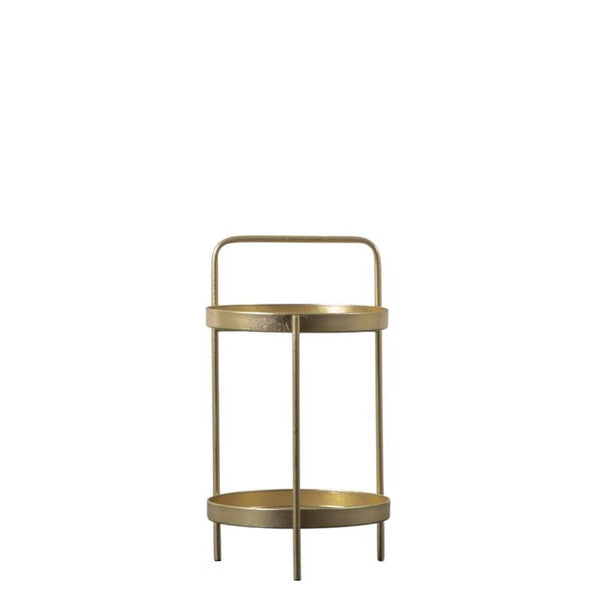 Ghedi Xuxa Side Table Gold — SantoLusso®