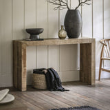 Ghedi Zalme Console Natural — SantoLusso®