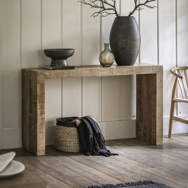 Ghedi Zalme Console Natural — SantoLusso®