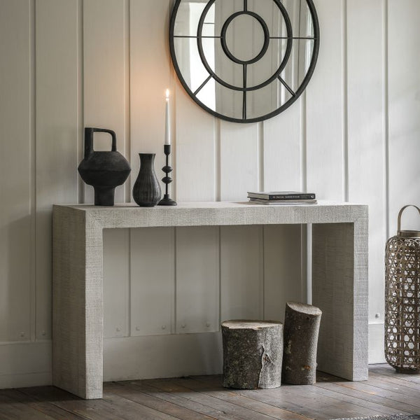 Ghedi Zalme Console Whitewash — SantoLusso®