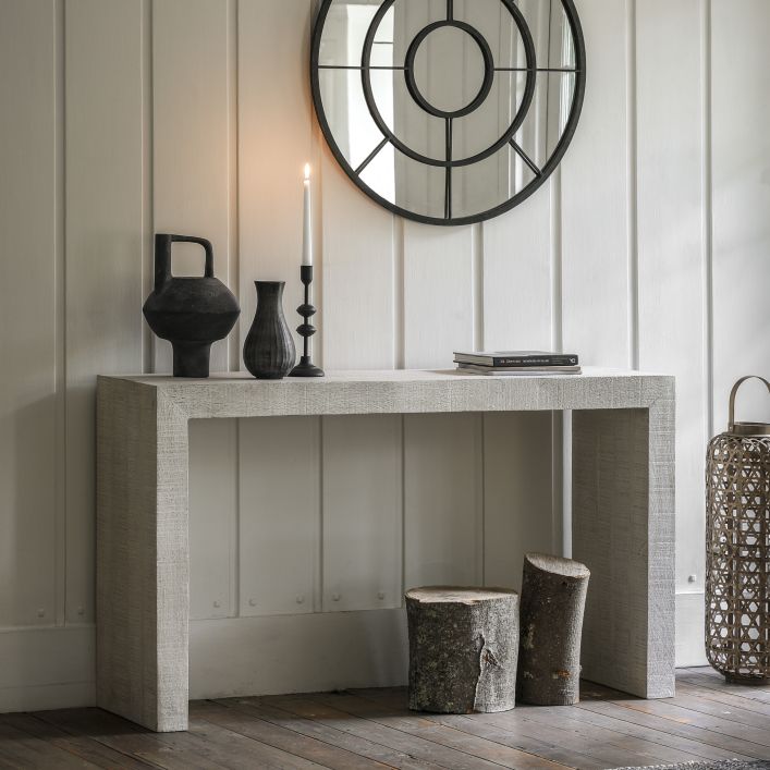 Ghedi Zalme Console Whitewash — SantoLusso®