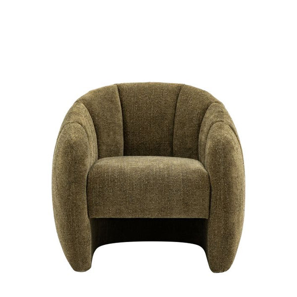 Ghedi Zayna Tub Chair Moss Green — SantoLusso®