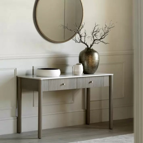 Ghedi Ziam 2 Drawer Console — SantoLusso®