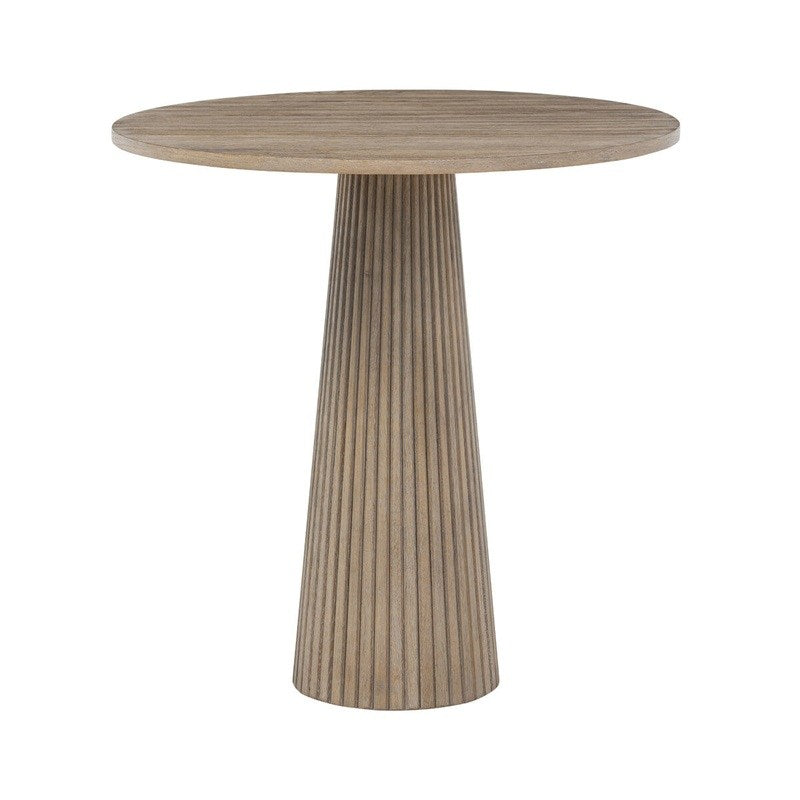DI Designs Leckford Ribbed Occasional Table | Aged Oak — SantoLusso®