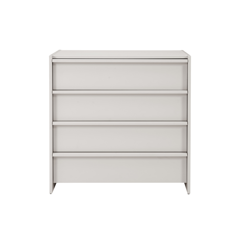 Twenty10 Albion 4 Drawer Chest in Stone — SantoLusso®
