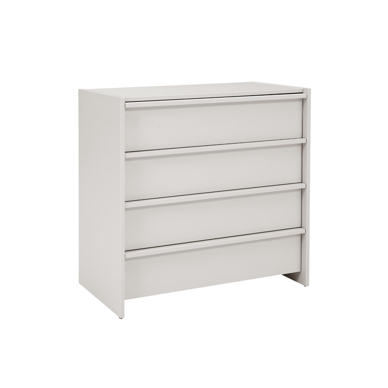 Twenty10 Albion 4 Drawer Chest in Stone — SantoLusso®