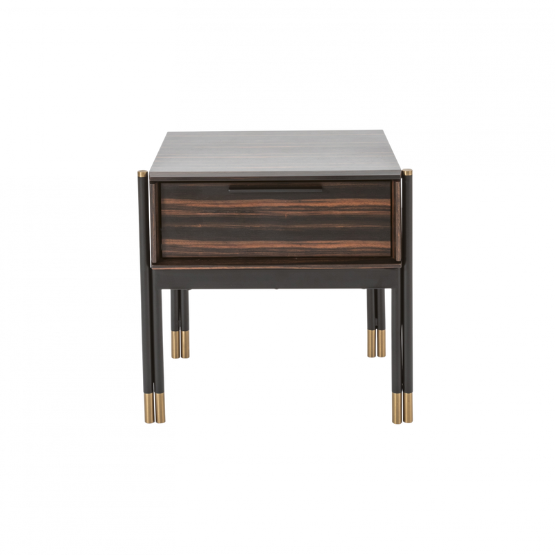 Twenty10 Bali Bedside Table in Ebony — SantoLusso®