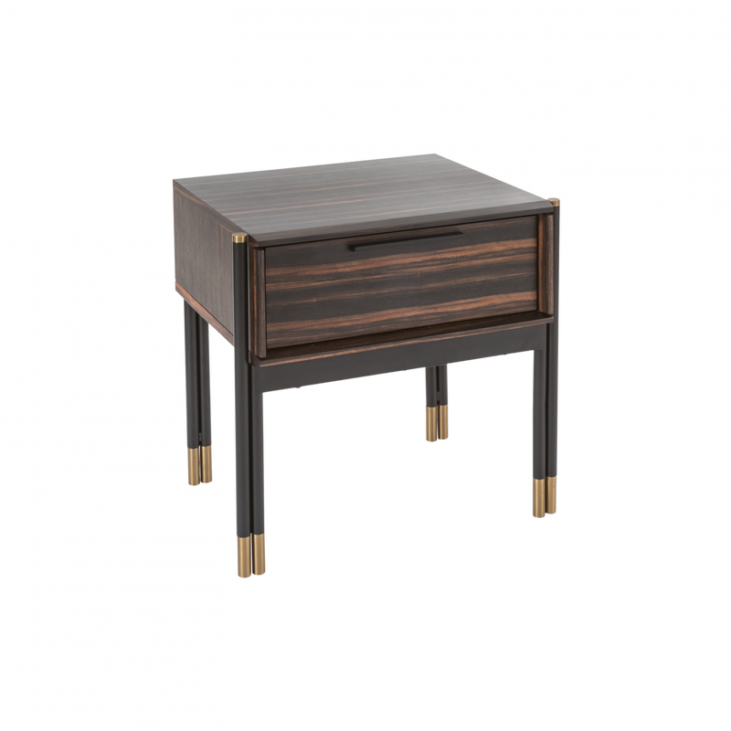 Twenty10 Bali Bedside Table in Ebony — SantoLusso®
