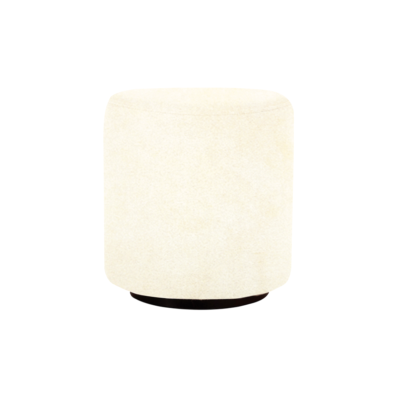 Twenty10 Twenty10 Ben Round Stool in Oyster — SantoLusso®