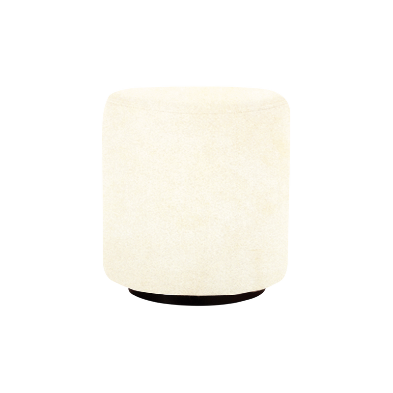 Twenty10 Ben Round Stool in Oyster — SantoLusso®