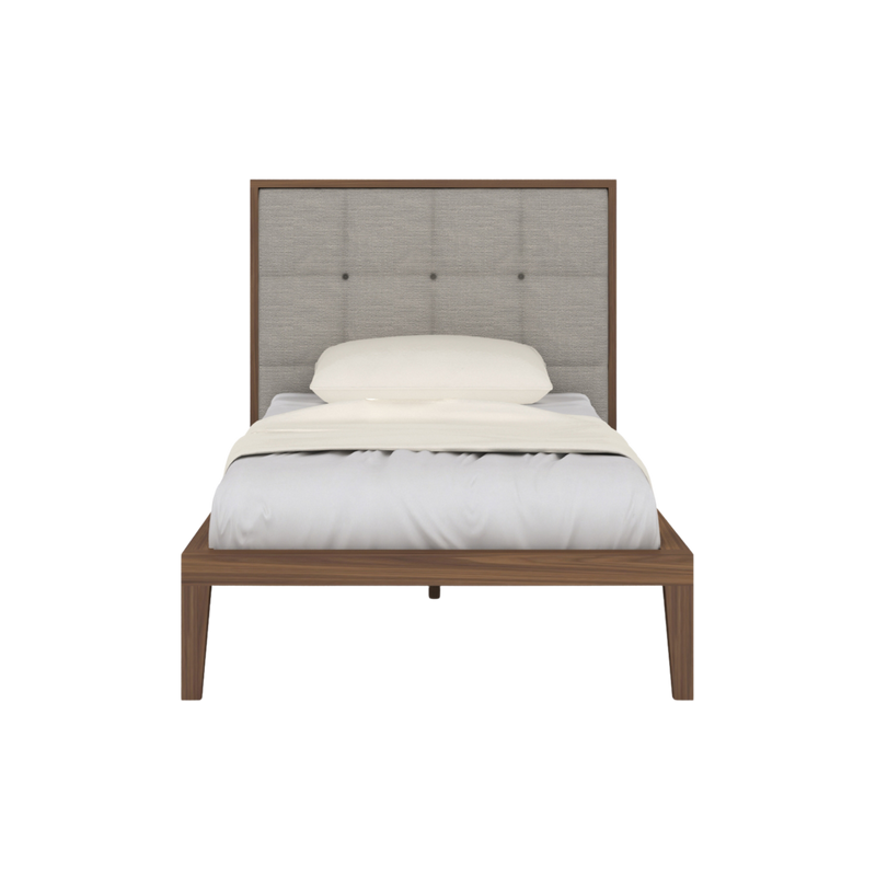 Twenty10 Calla Beds in Walnut/Natural in Single Natural — SantoLusso®