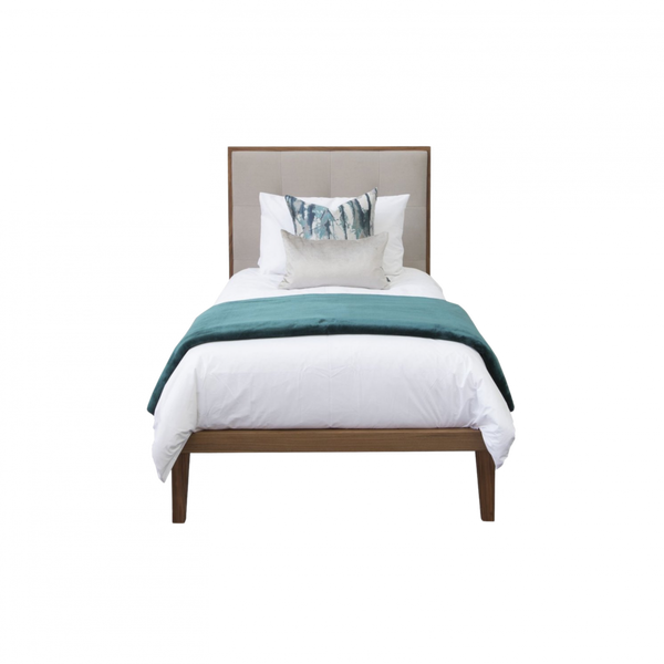 Twenty10 Calla Beds in Walnut/Natural in Single Natural — SantoLusso®