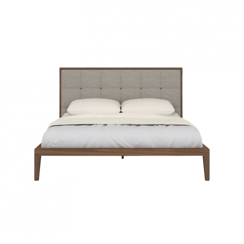 Twenty10 Calla Beds in Walnut/Natural in Kingsize Natural — SantoLusso®