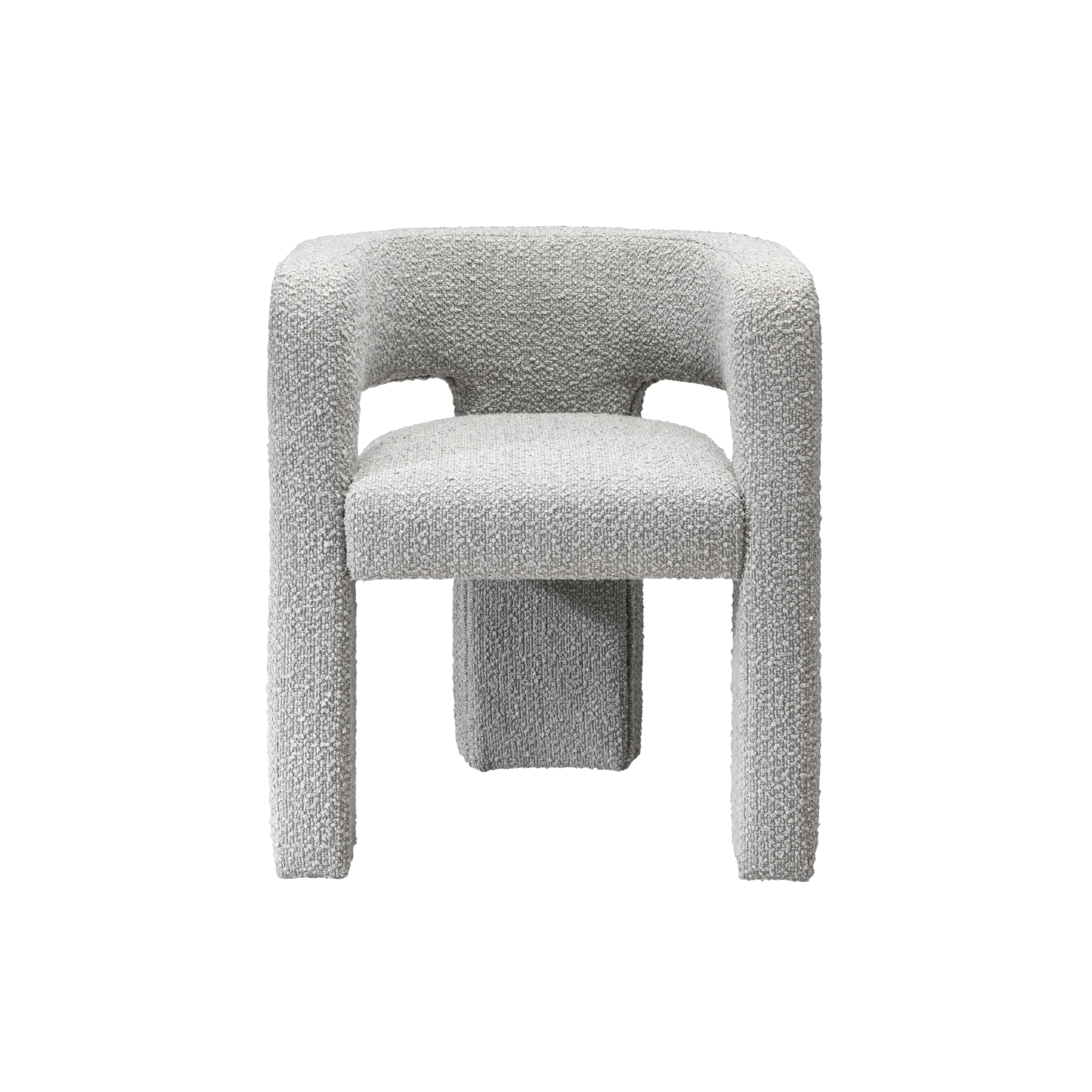 Twenty10 Twenty10 Crescent Occasional Chair in Dove — SantoLusso®