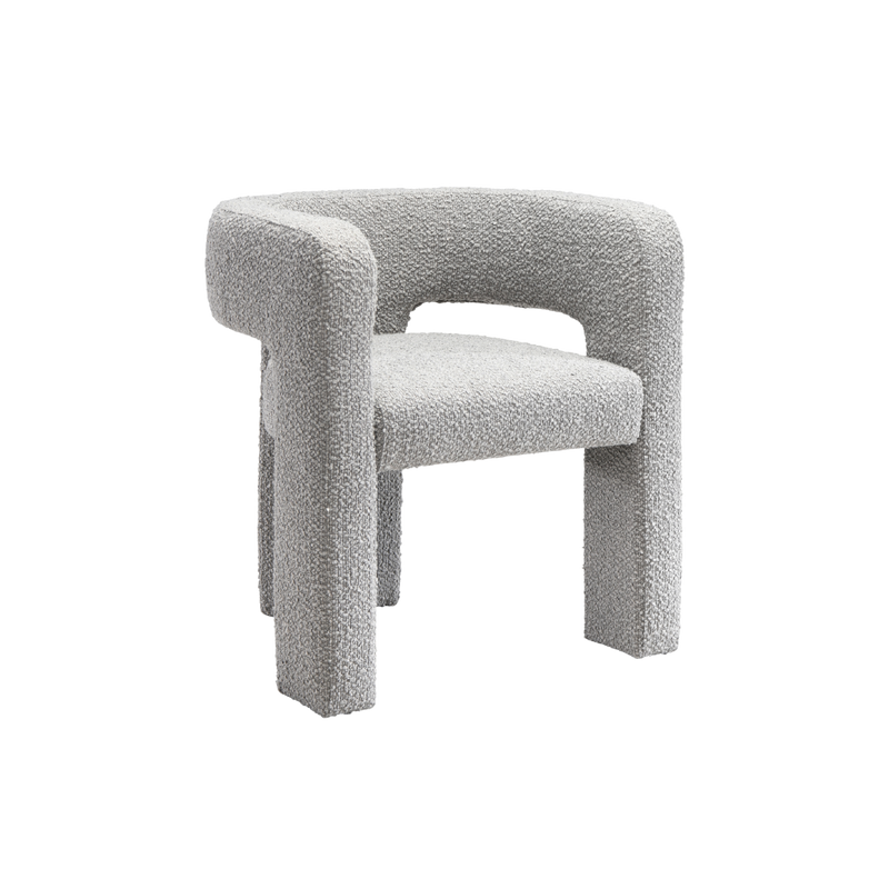 Twenty10 Crescent Occasional Chair in Dove — SantoLusso®