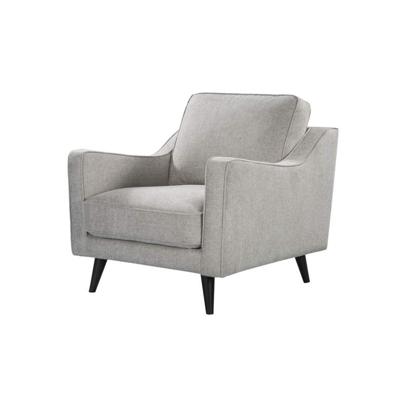 Twenty10 Daffy Armchair in Greige Linen — SantoLusso®
