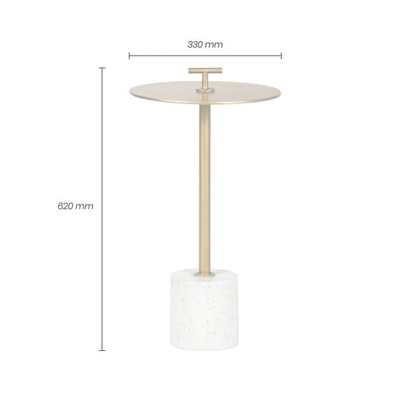 DI Designs Kinnersley End Table - SantoLusso