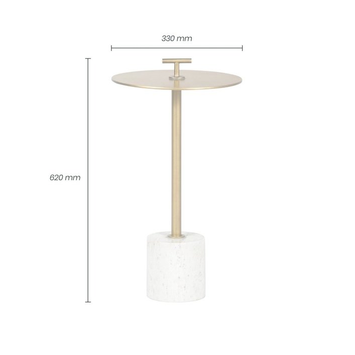 DI Designs Kinnersley End Table - SantoLusso