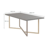 DI Designs Overbury Dining Table - SantoLusso