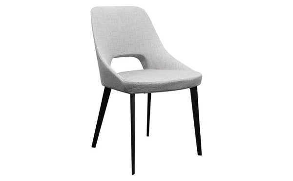 Dino Armando Set of 2 Sylvia Dining Chairs - Grey - SantoLusso
