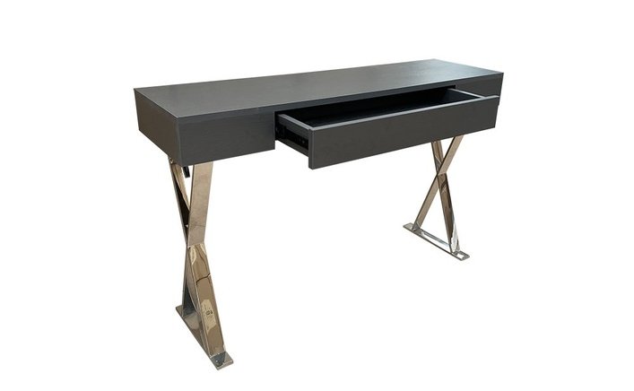 Dino Armando Xen Console Table - Grey Oak - SantoLusso