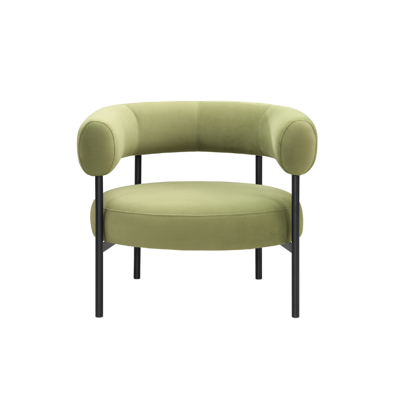 Twenty10 Eclipse Occasional Chair in Olive Green — SantoLusso®