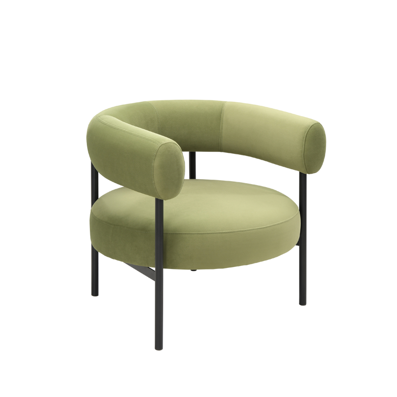 Twenty10 Eclipse Occasional Chair in Olive Green — SantoLusso®