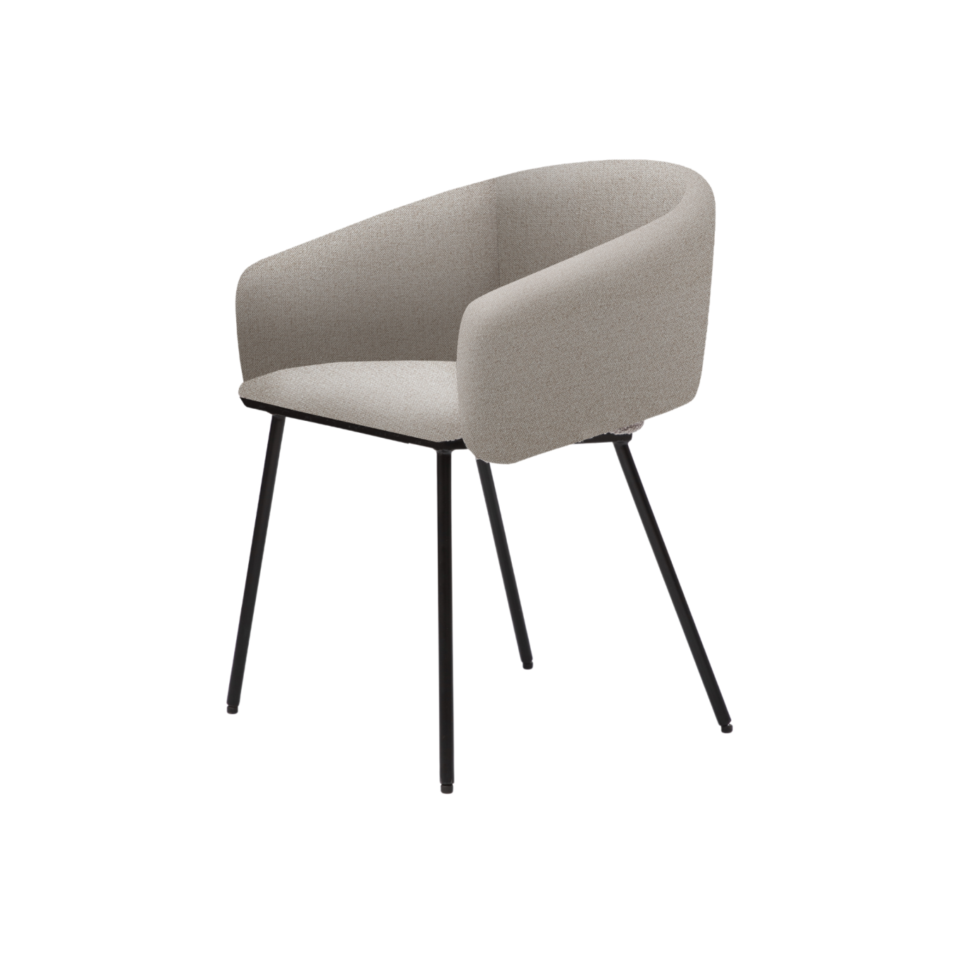 Twenty10 Twenty10 Fern Dining Chair in Lyon Mink — SantoLusso®
