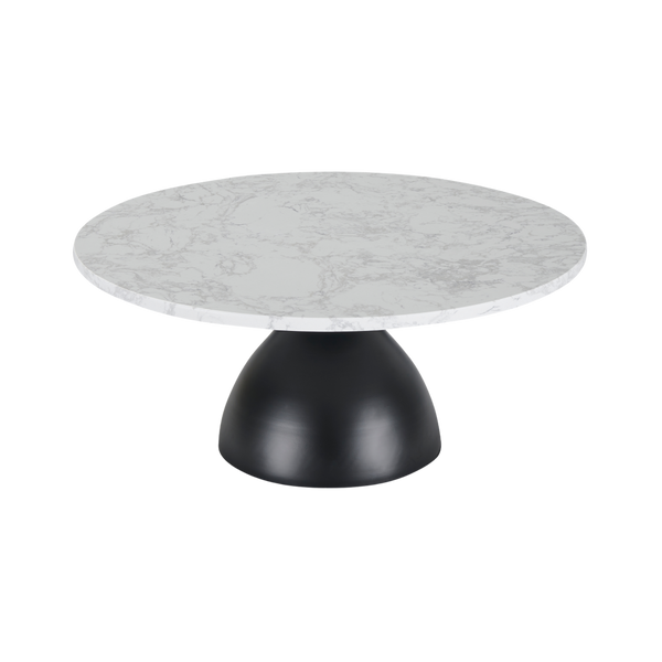 Twenty10 Hazel Coffee Table in Black & White Marble — SantoLusso®