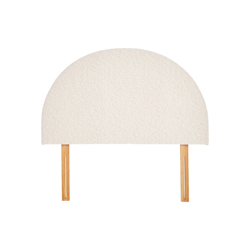 Twenty10 Hibiscus Headboard Single in Cologne Ivory — SantoLusso®