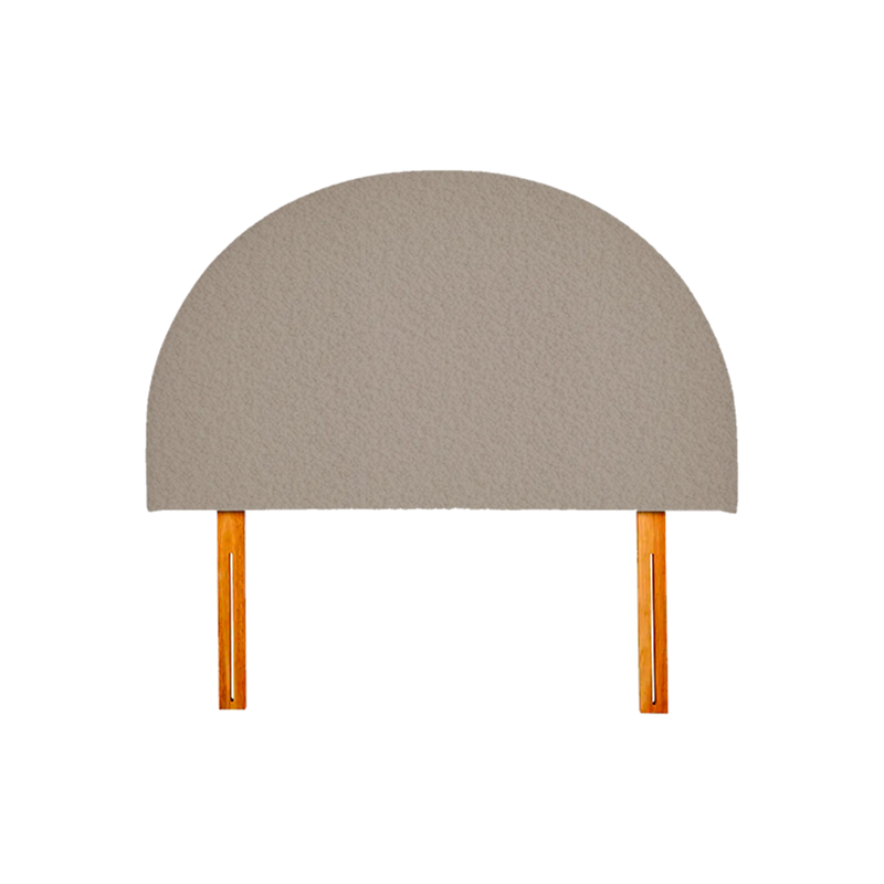Twenty10 Hibiscus Headboard Double in Cologne Dove — SantoLusso®