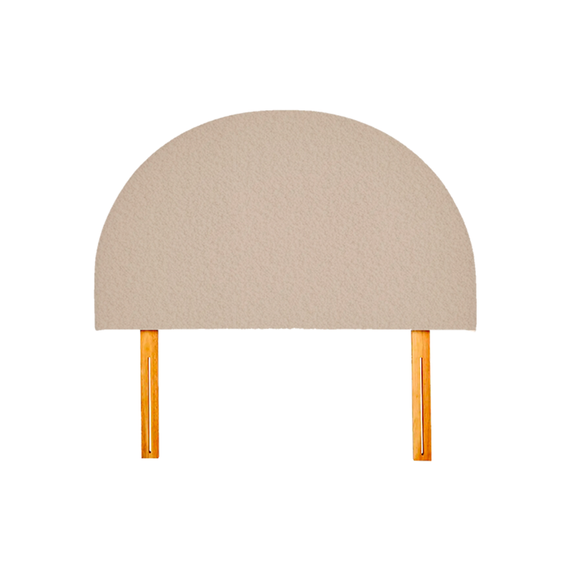 Twenty10 Hibiscus Headboard Kingsize in Cologne Mink — SantoLusso®