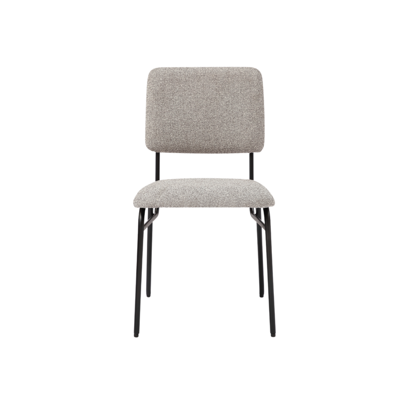 Twenty10 Holly Dining Chair in Lyon Steel — SantoLusso®