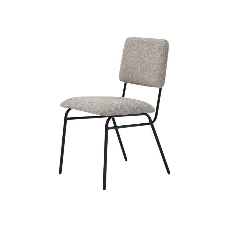 Twenty10 Holly Dining Chair in Lyon Steel — SantoLusso®