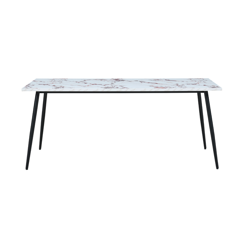 Twenty10 Horizon Large Dining Table Marble Effect in Violetta Marble Effect — SantoLusso®