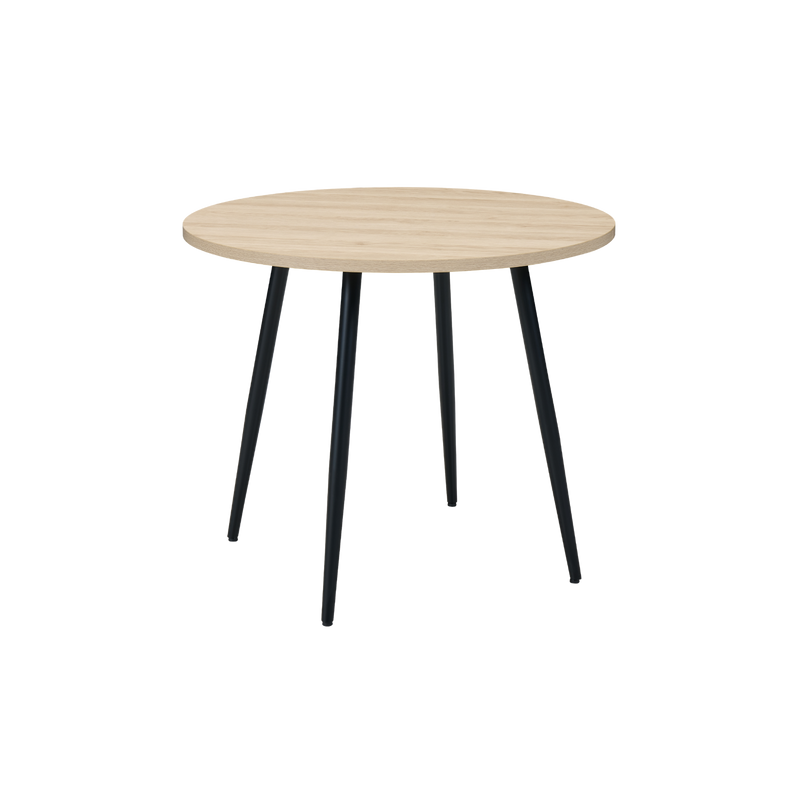 Twenty10 Horizon Round Dining Table in Oak — SantoLusso®