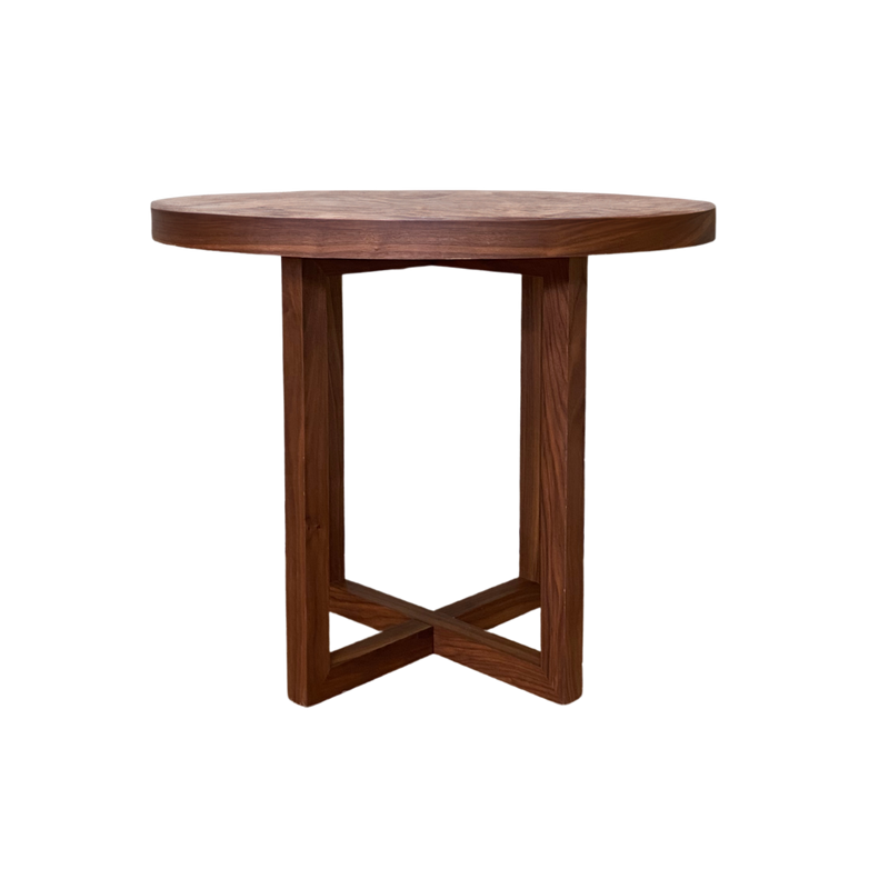 Twenty10 Iris Dining Table 90cms in Walnut — SantoLusso®