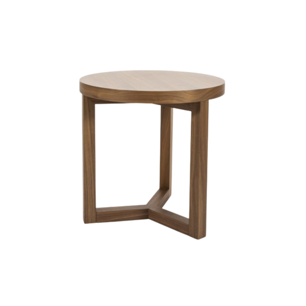 Twenty10 Iris Lamp Table in Walnut — SantoLusso®
