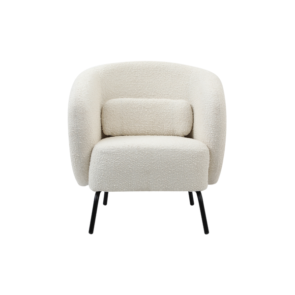 Twenty10 Joey Armchair in Cologne Ivory — SantoLusso®