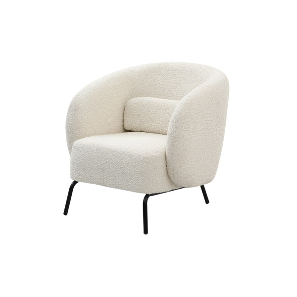 Twenty10 Joey Armchair in Cologne Ivory — SantoLusso®