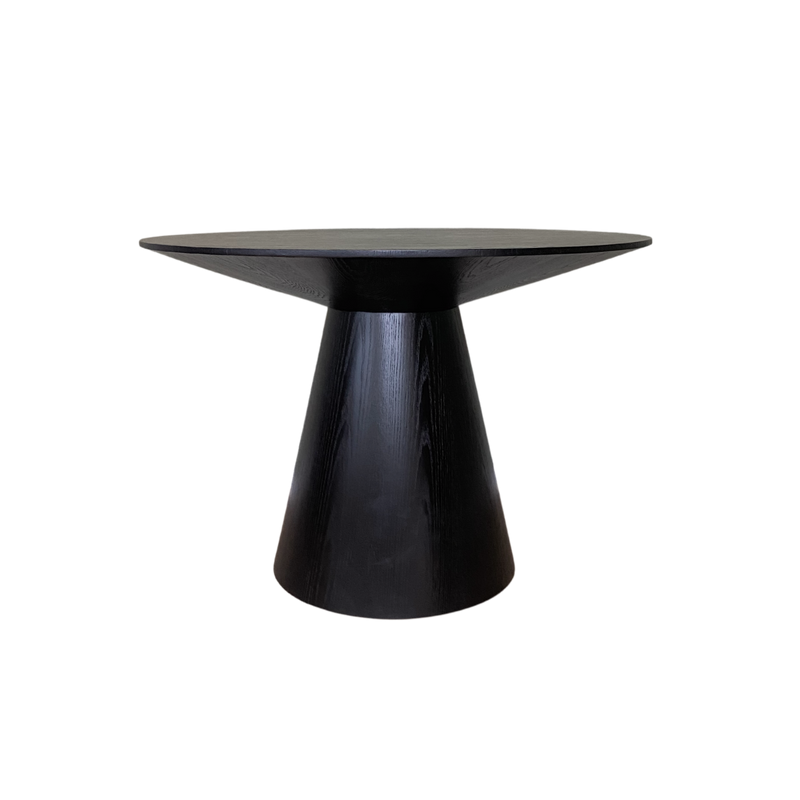 Twenty10 Lotus Dining Table in Wenge (Black Stained Oak) — SantoLusso®