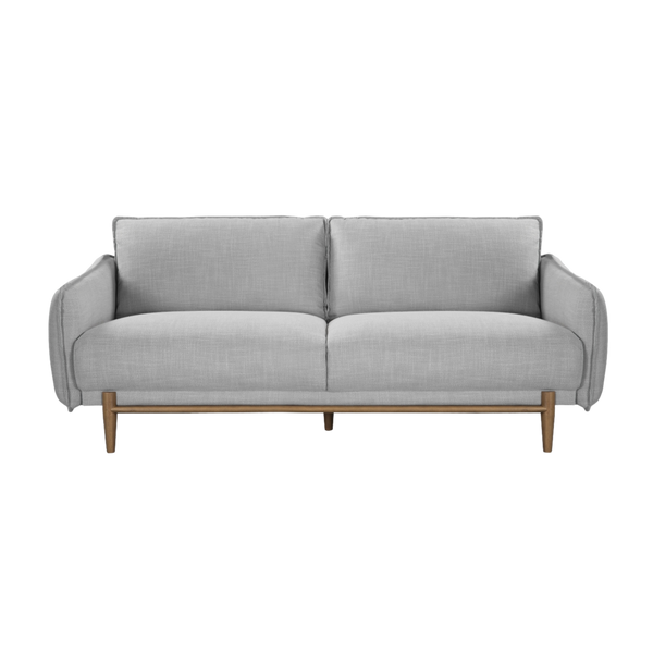 Twenty10 Louie 3 Seat Sofa in Grey Linen — SantoLusso®