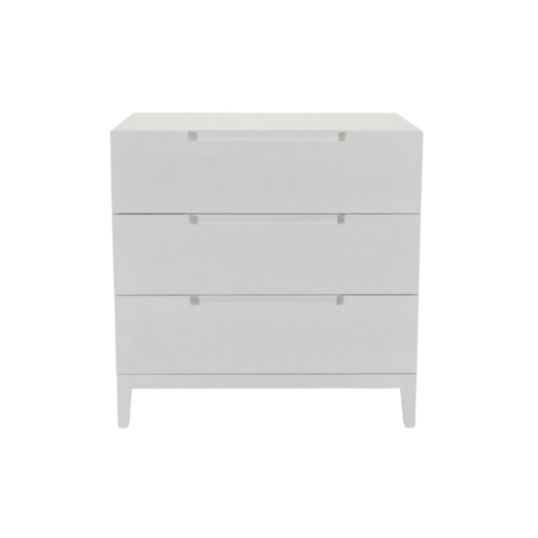 Twenty10 Orchid 3 Drawer Chest in White — SantoLusso®