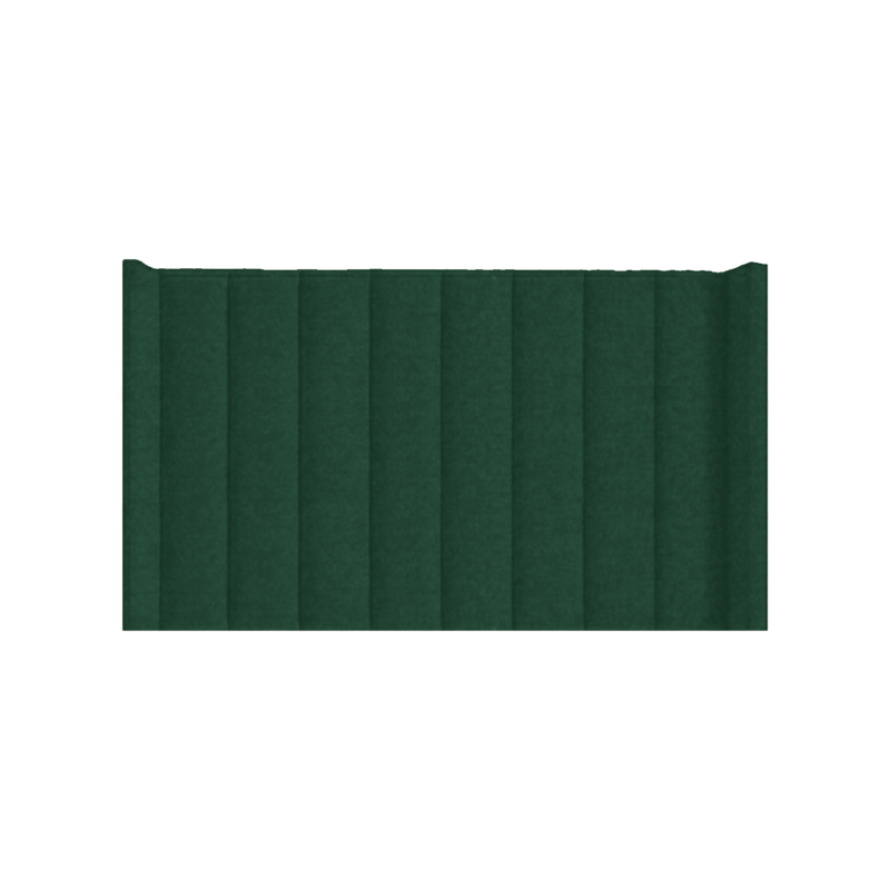 Twenty10 Poppy Headboard Super King in Bottle Green — SantoLusso®