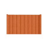Twenty10 Poppy Double Headboard in Pumpkin Orange — SantoLusso®