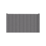 Twenty10 Poppy Headboard Kingsize in Steel — SantoLusso®