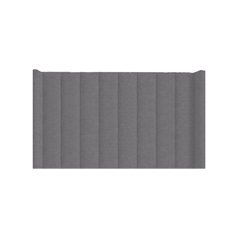 Twenty10 Poppy Headboard Kingsize in Steel — SantoLusso®